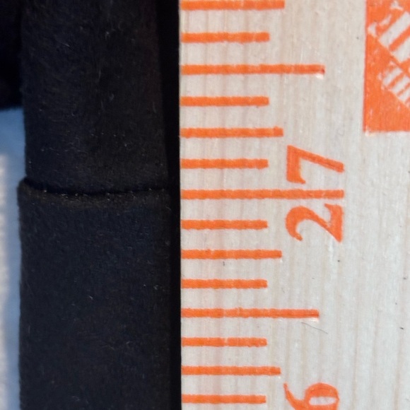 Banana Republic Black Faux Suede Slim Pants Women’s Size 4 - Picture 8 of 8